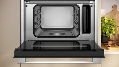 NEFF C24DR1XN0, N70, Compact-Dampfgarer, Integrierbarer Steamer, Full Touch TFT-Display, Dampfgaren, Soft Open and Close, Favoriten Einstellungen, 60 x 45cm, Edelstahl