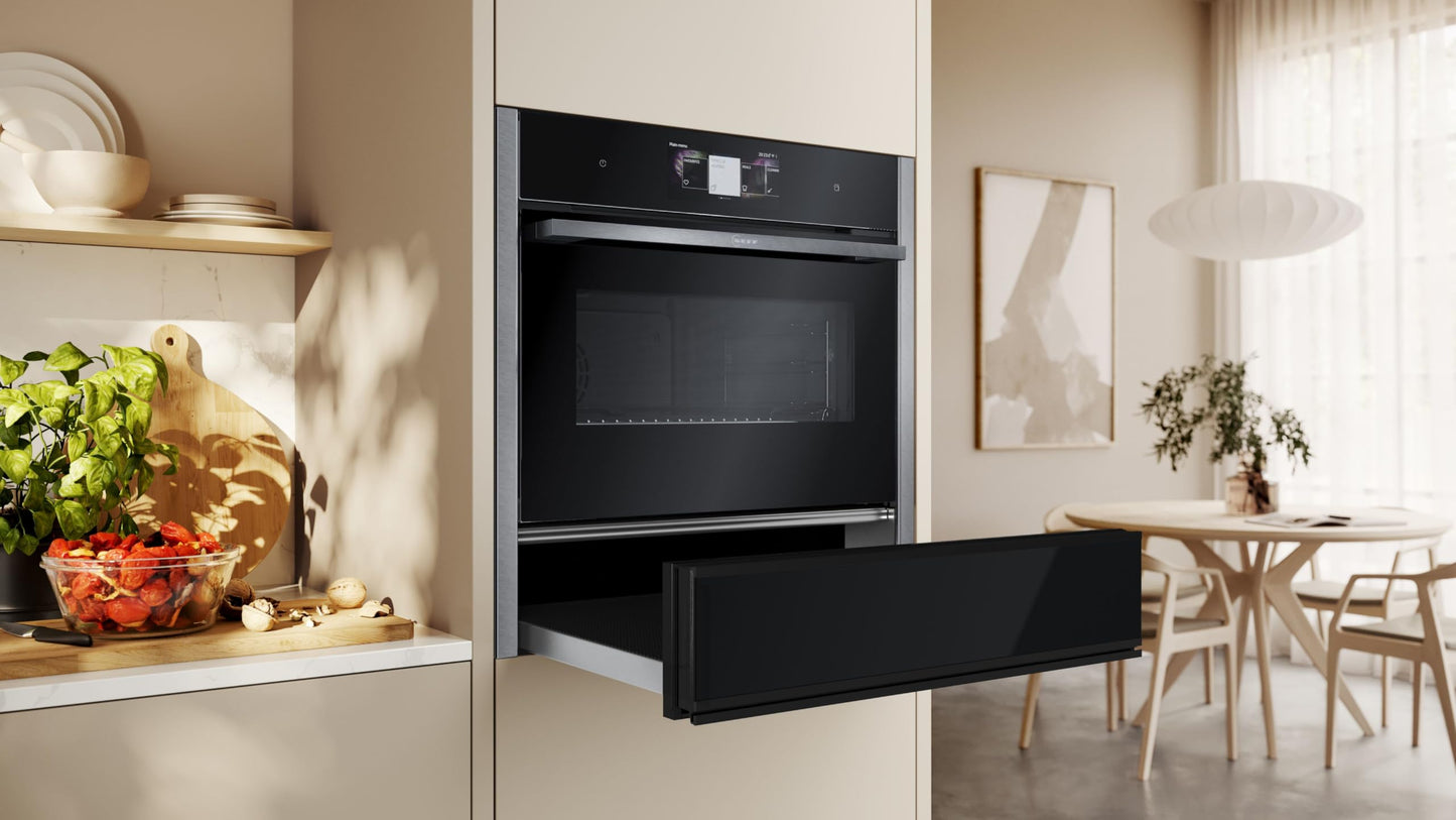NEFF N24ZA11N1, N70, Zubehörschublade, 60 x 14 cm, Grifflos, 140 mm hoch